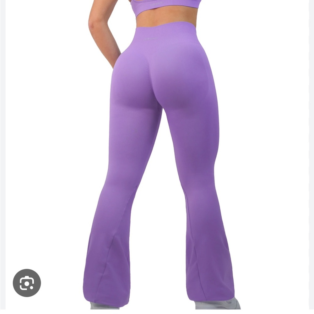 Vibrant lilac Athletic Seamless Flare Leggings